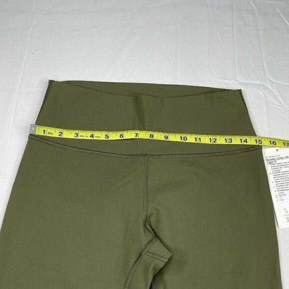 Lululemon Wunder Under High Rise Crop Legging  17" Sage Green NEW - Picture 9 of 14
